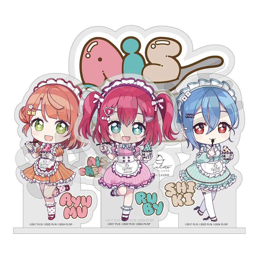 アクリルスタンド 全員集合ジオラマセット